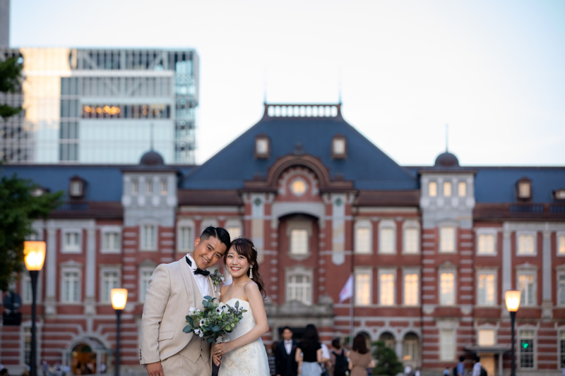 洋装×丸の内デイロケーションフォト