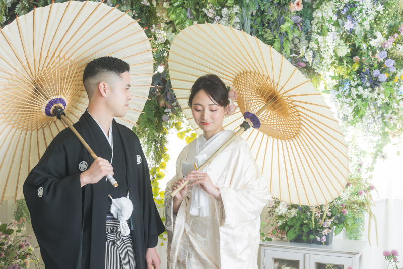 新婦様を見つめて