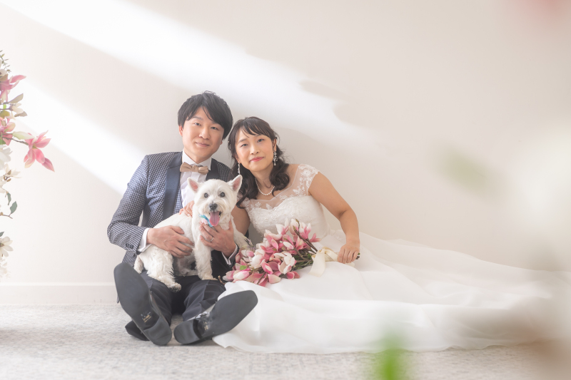 大事なワンちゃんと♪