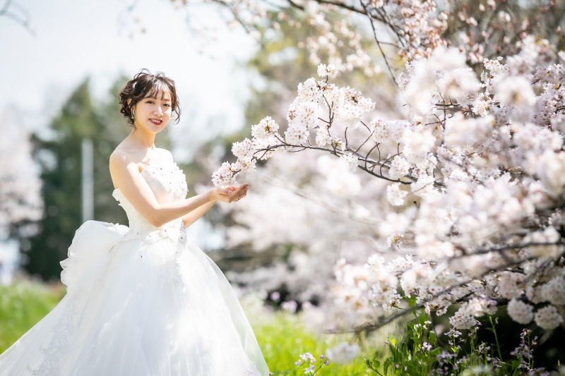 ご新婦様のソロショット♪