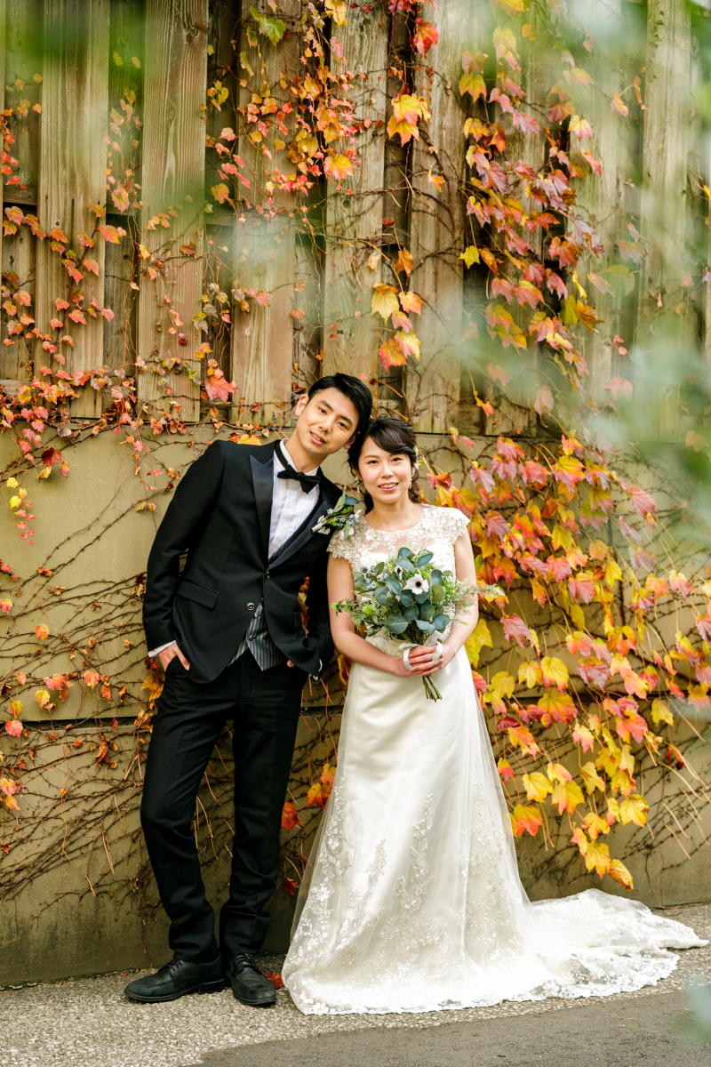 お洒落な裏道で＊