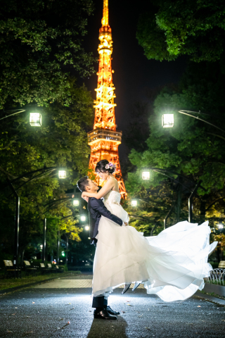 東京タワーナイトロケーションフォト
