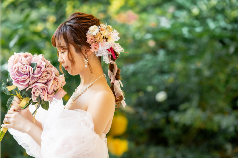 ドレスでのロケーションフォト♪