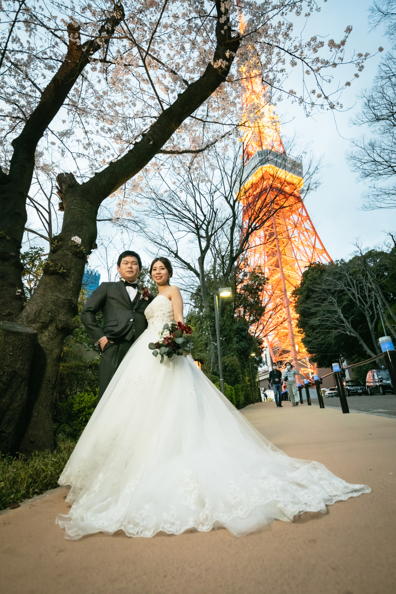 オレンジ色鮮やかな東京タワー✴︎