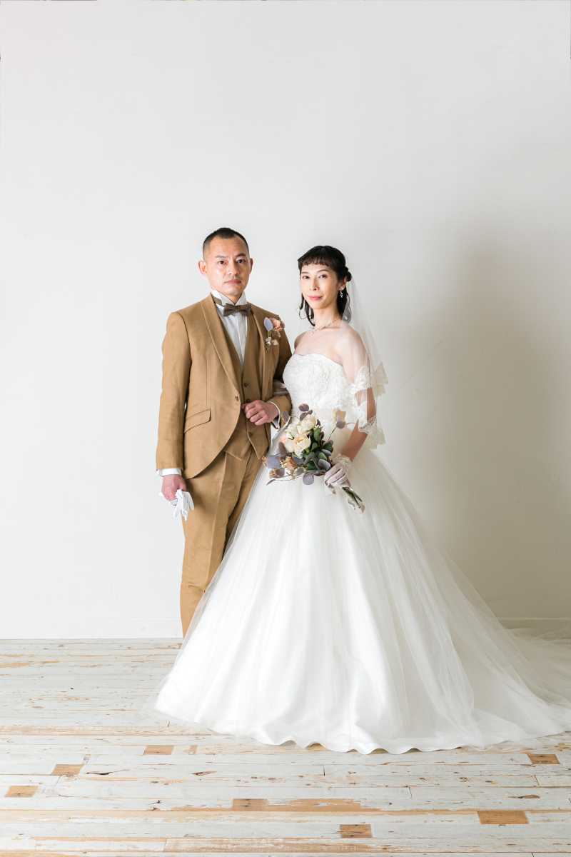 ブーケを持って＊