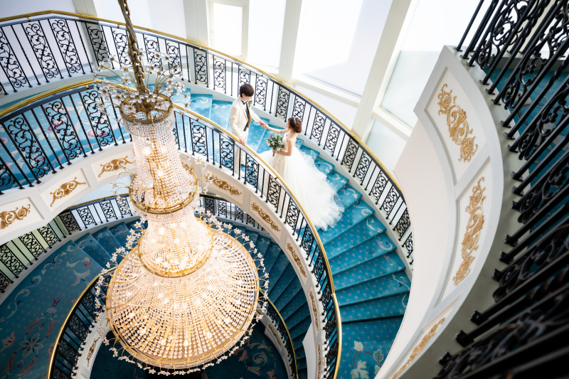 螺旋階段での撮影