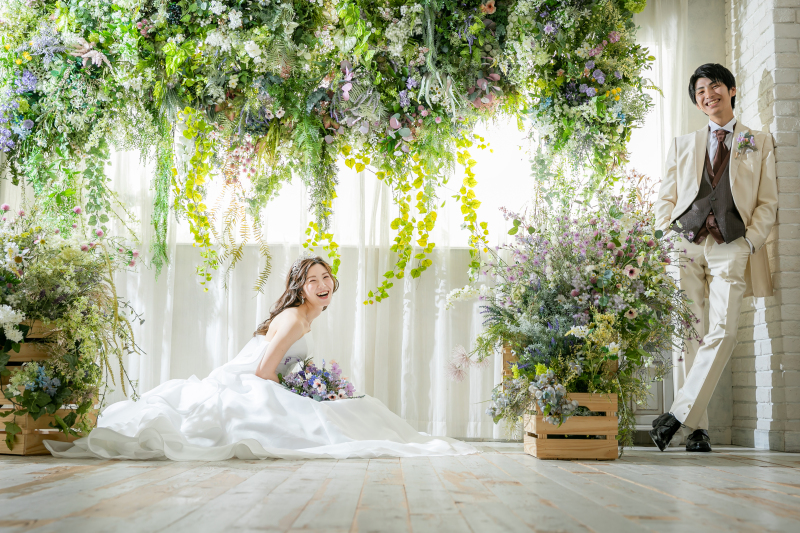 自然なお二人のショットも♡