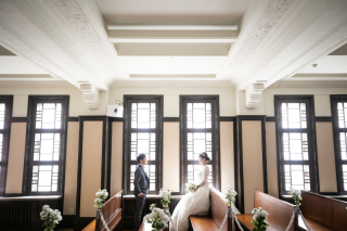 提携ドレスショップ＂銀座ｸﾁｭｰﾙﾅｵｺ＂衣装プラン【洋装＆和装】ロケーション