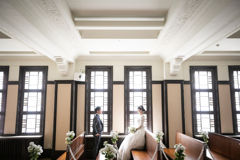 提携ドレスショップ"銀座クチュールナオコ"衣装プラン【洋装&和装】ロケーション