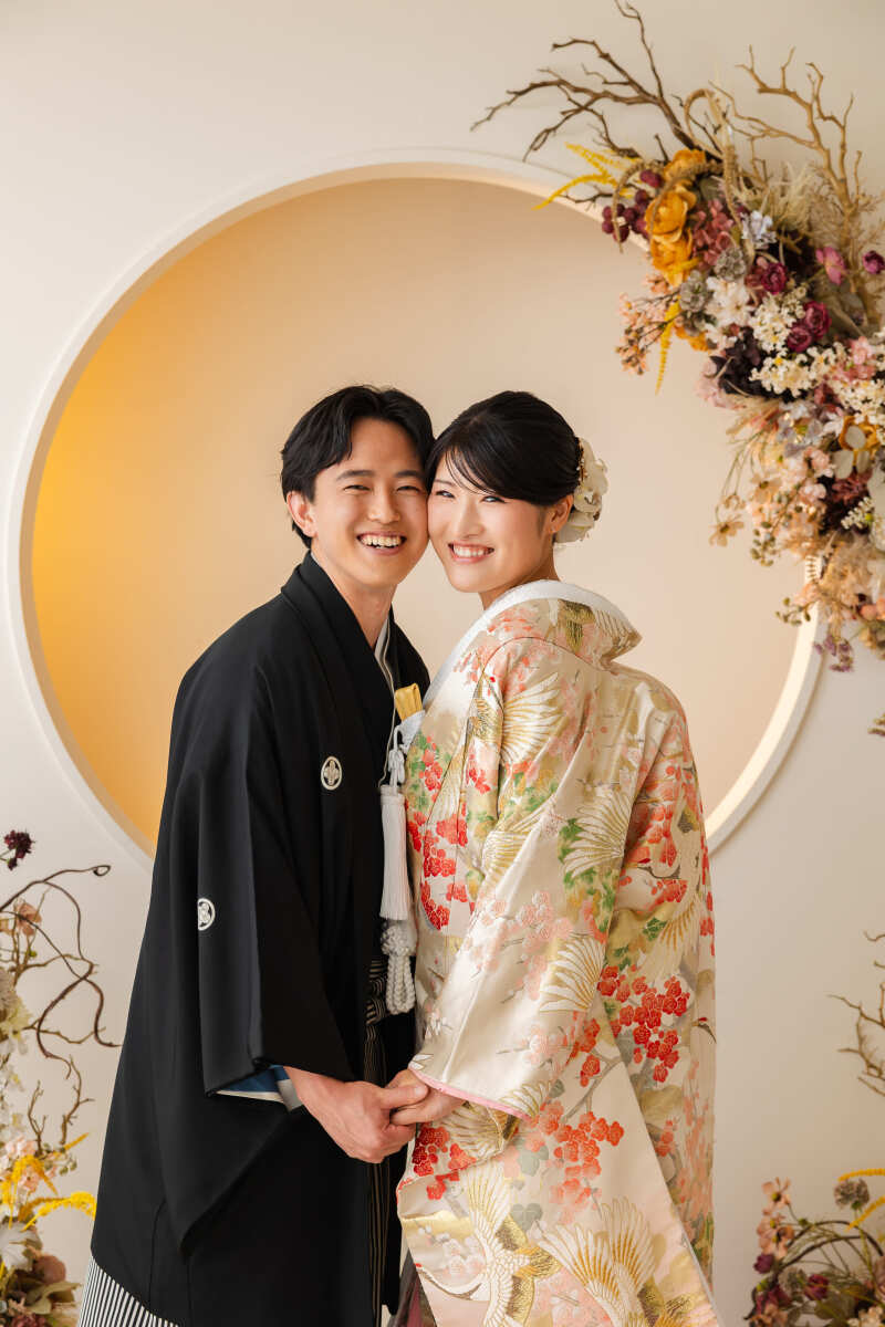 お顔をぎゅっと寄せ合って♡