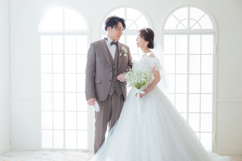 ラストはウエディングドレス♡