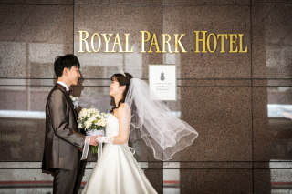 ロケでも挙式当日の様に♪