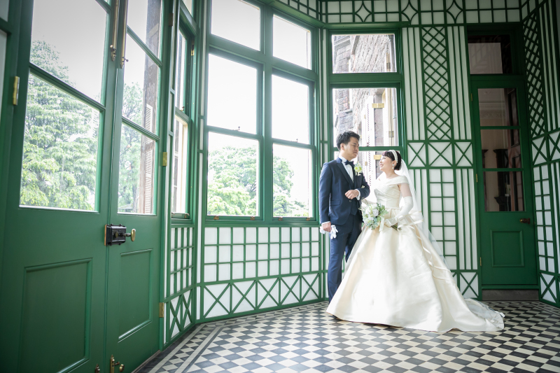 グリーンのサンルーム