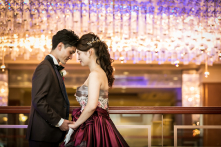 洋装ロケーション撮影