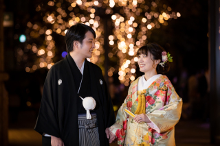 和装×東京駅周辺ナイト＆イルミネーションフォト