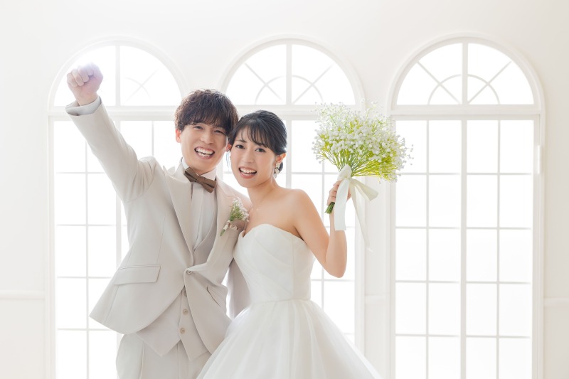 ウエディングドレスにお着替え!