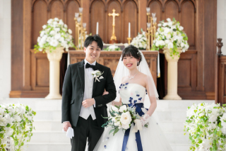 ウェディング＆カラードレス＊チャペルフォト【八王子ホテルニューグランド】