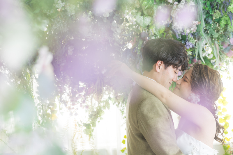 お花に囲まれているような一枚✴︎