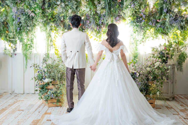 正面だけでなく後ろ姿ものこして！