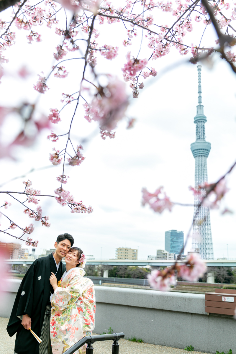 最後はスカイツリーと！