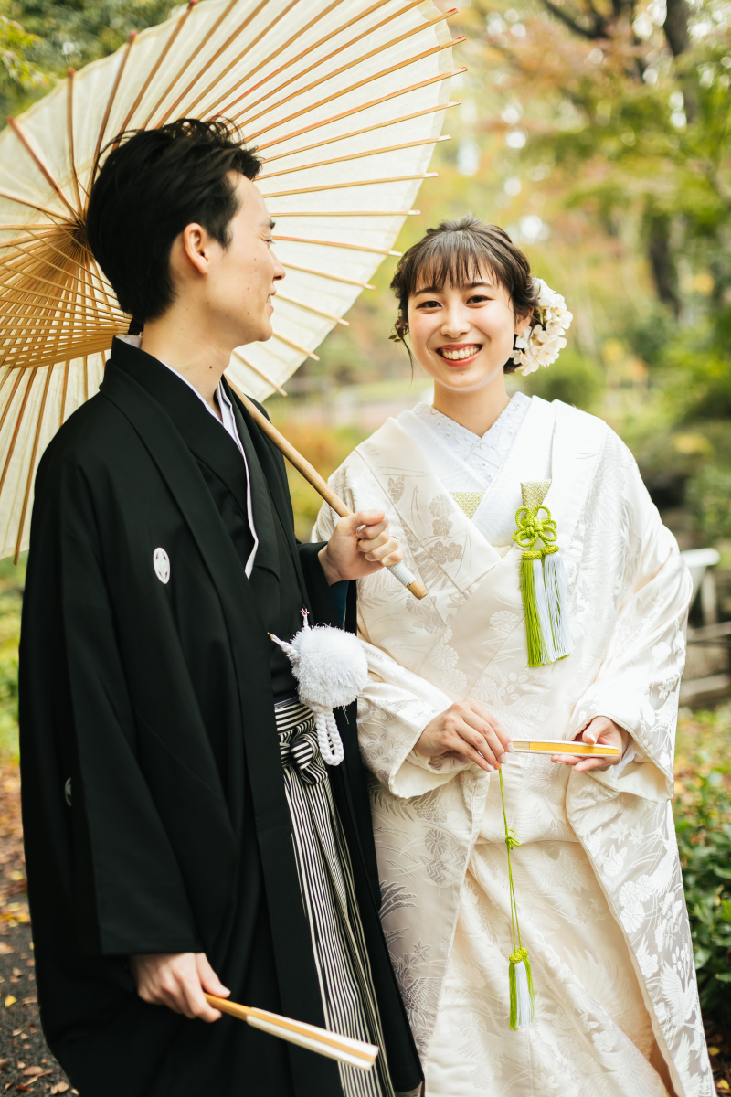 紅葉シーズンの和装ロケ