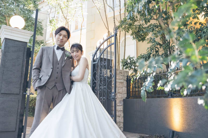 ゲートの前でも素敵なワンショット