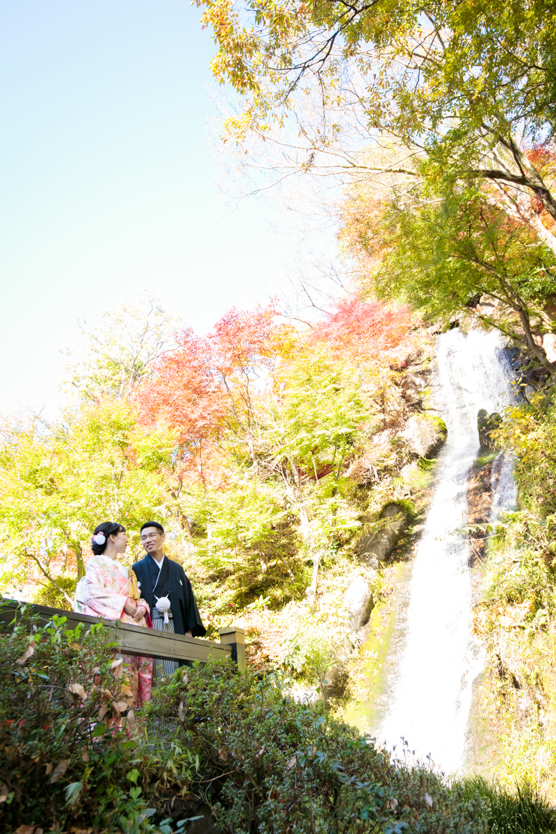 景色を眺めながら