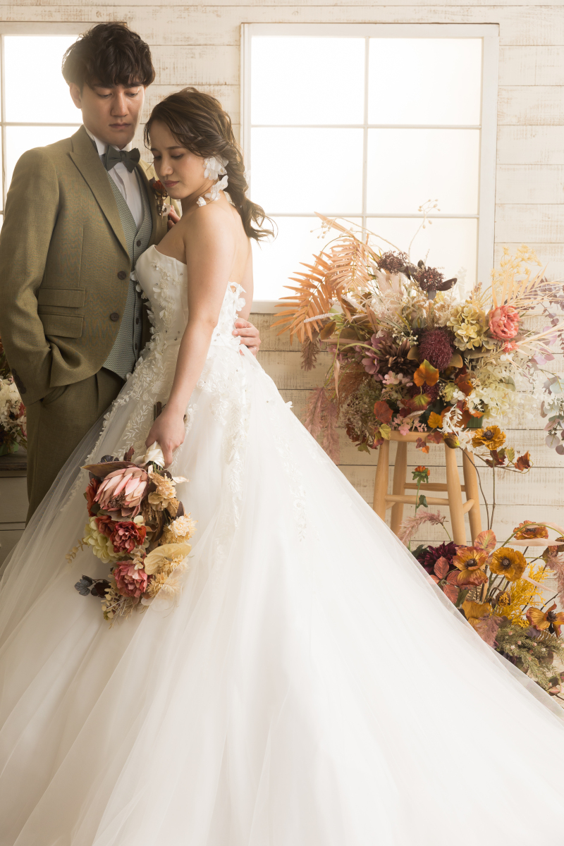 秋のブースでの撮影♫