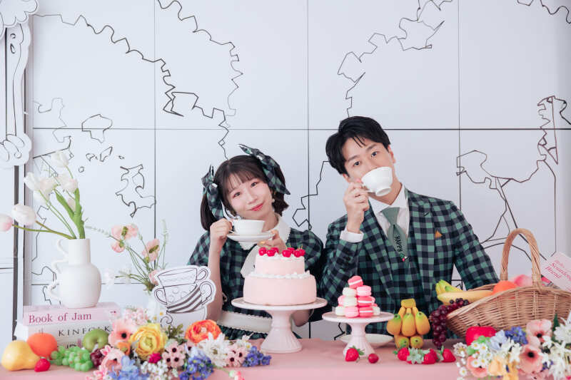 おふたりでティータイム風に♪