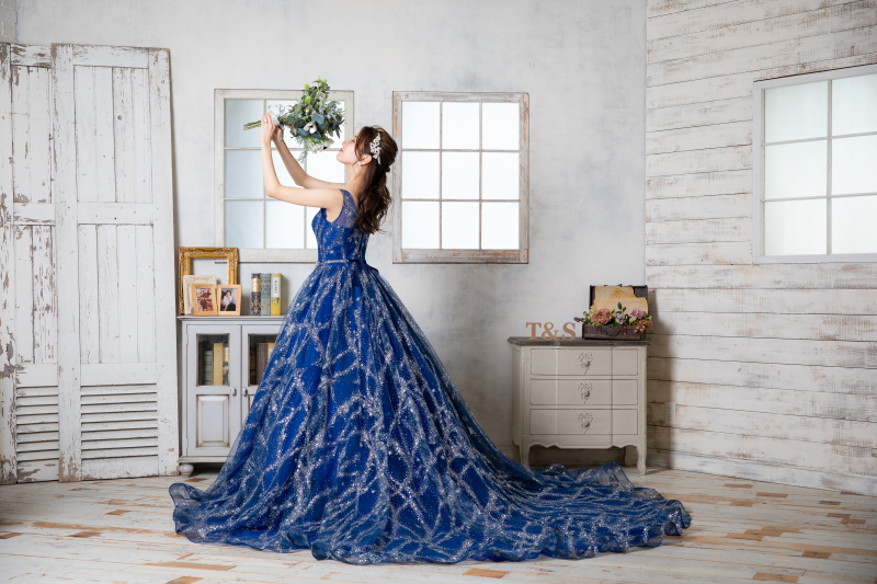 後ろ姿もしっかり残します＊