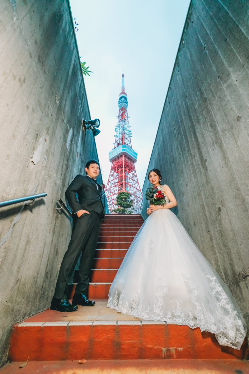 ライトアップ前からスタート♪