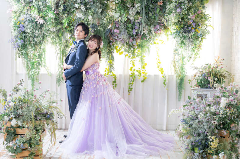 洋装にお着替えして撮影再開❁