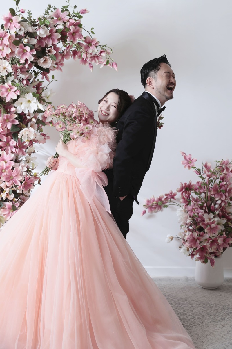 おふたりの自然な表情もばっちり残します!