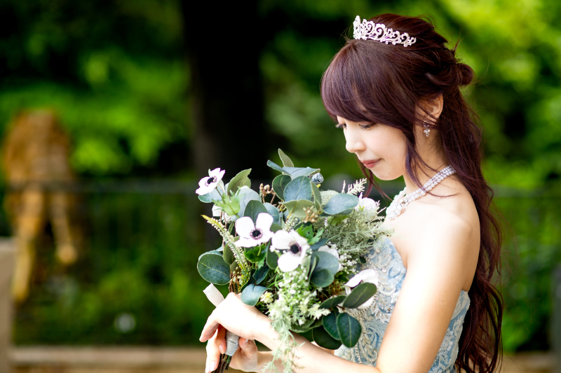 ヘアメイクさんとじっくり相談♪