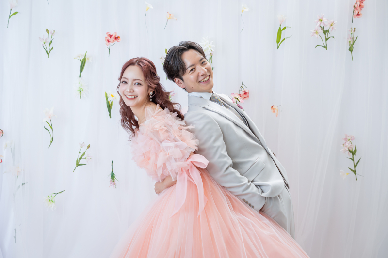 こだわりのウエディングドレス♡