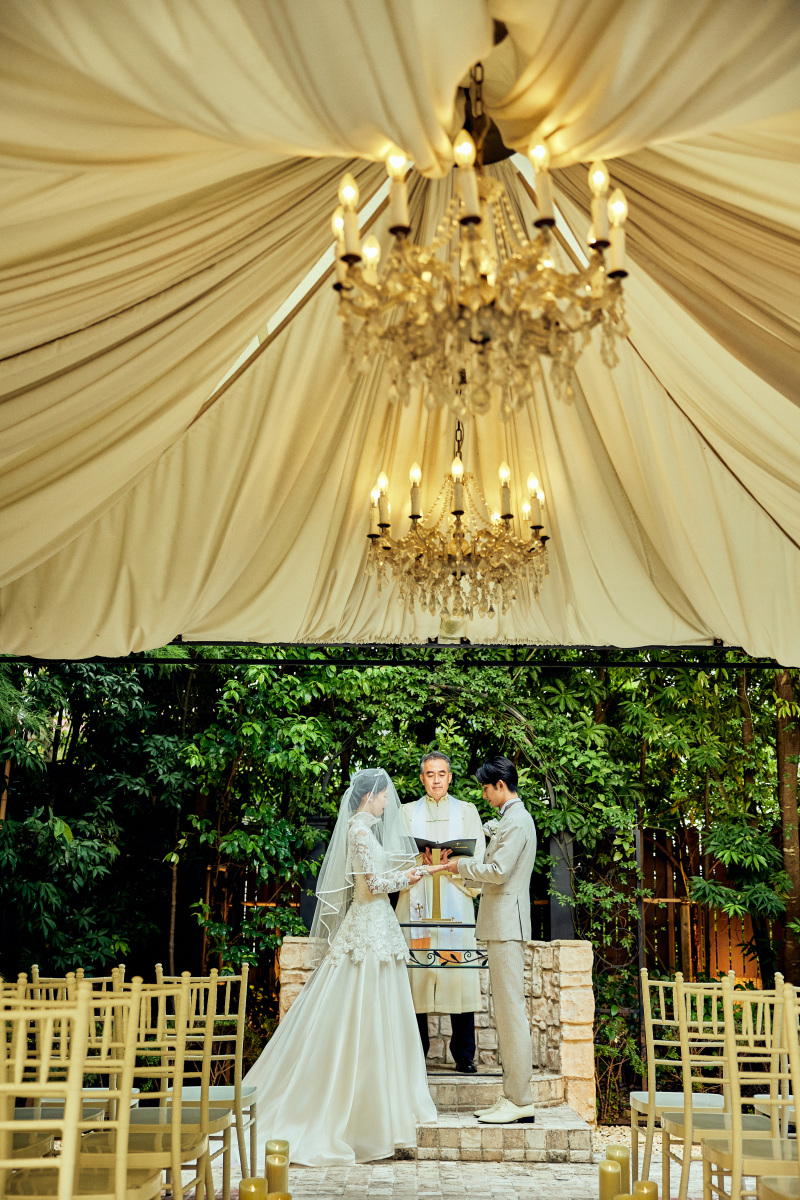 牧師付きのセレモニーフォトもご用意♪