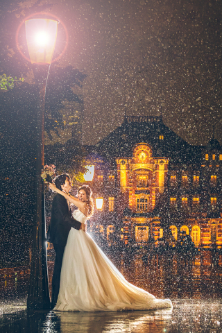 天気は生憎の大雨でしたが最高のシチュエーションになりました。