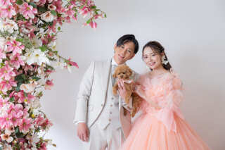 ペットと撮影もOK♡【洋装】スタジオフォトプラン