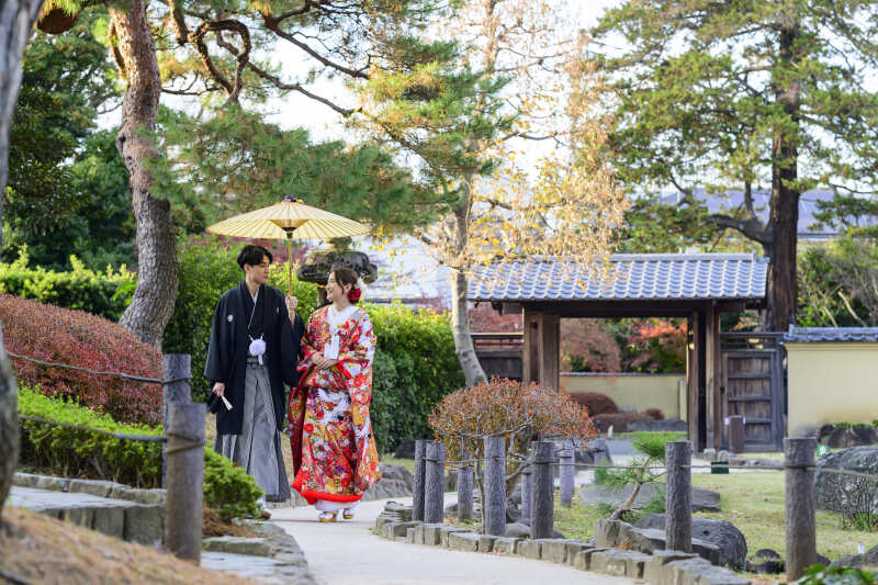 26年8月までの撮影限定！衣裳アップグレード料金50%OFF【洋装＋和装】ロケーションフォトプラン