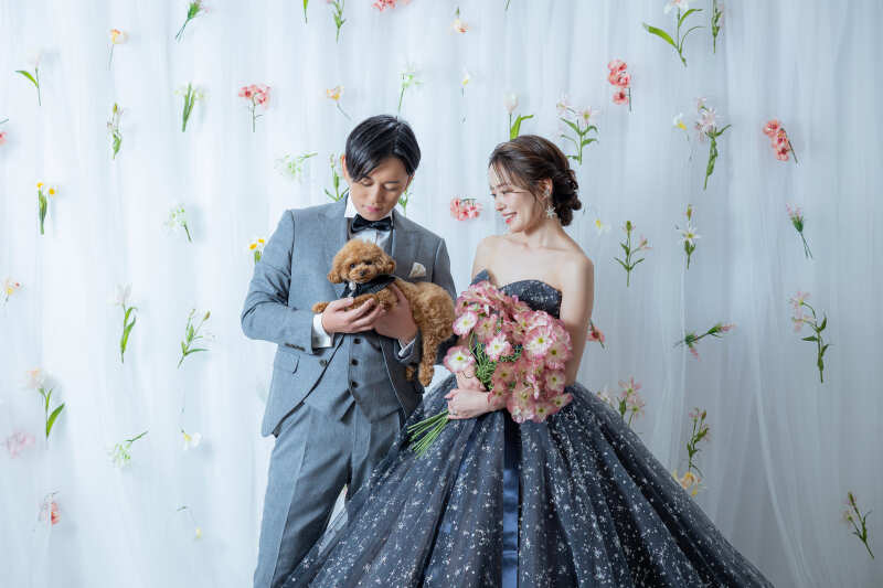 ペットと撮影もOK♡【洋装】スタジオフォトプラン