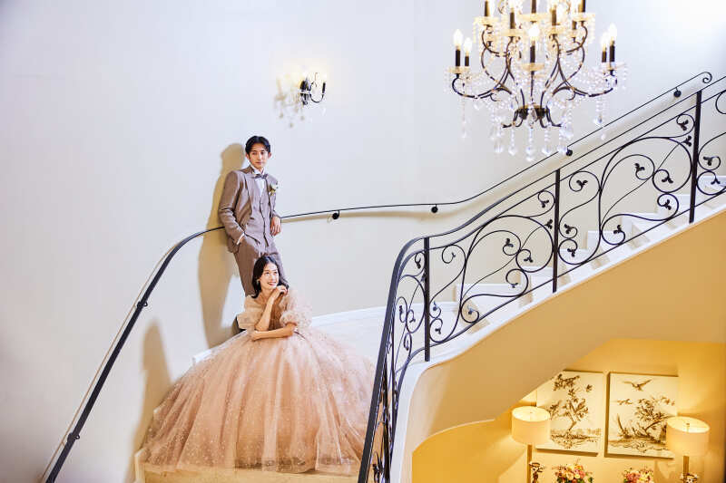 【ソンブルイユ】《チャペル&ガーデン150カット》緑あふれる邸宅で叶える贅沢なフォトウェディング