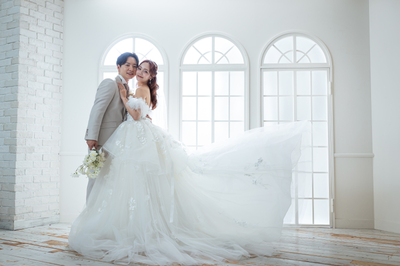 【当店1番人気】KIYOKO HATA&times;リトル・マーサ 代官山＊スタジオプラン ＊3着どのドレスを選んでもプラン内！