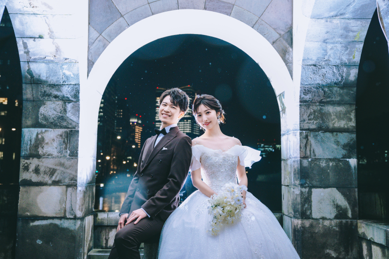 ＼＼Photorait限定プラン／【洋装】丸の内ナイトロケーション （衣裳選び放題＆データ80カットお渡し）