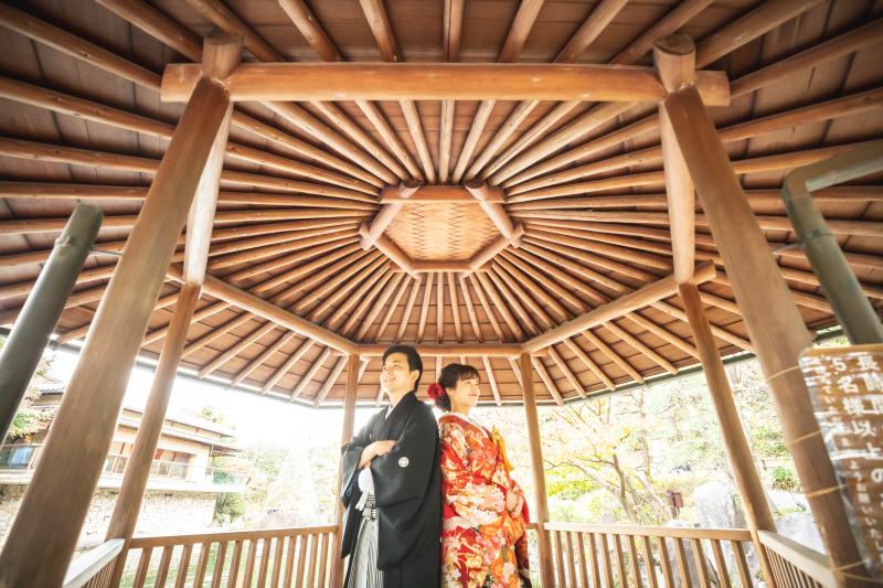 \Photorait限定/【和装×紅葉ロケ】目白庭園ロケーションプラン 通常80カット⇒100カットに増量♪