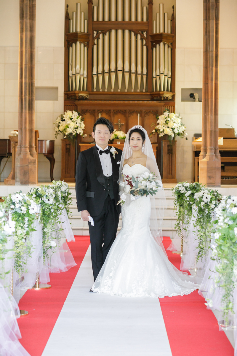 専門結婚式場で本番さながらの撮影を*《洋装》チャペルフォトプラン【サンライフガーデン平塚】