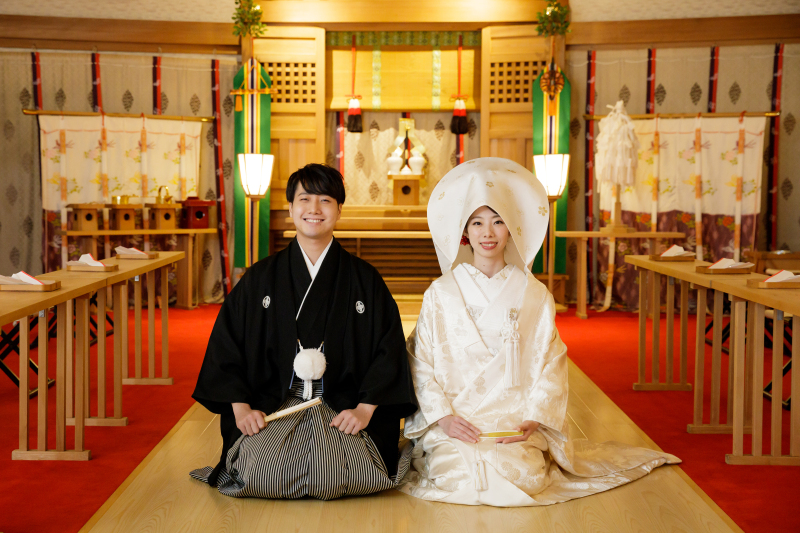 【洋装&和装】チャペル&神殿・日本庭園フォトウェディングプラン【八王子日本閣】