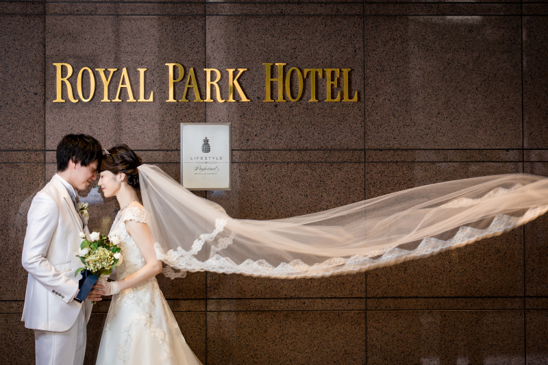 専門結婚式場で本番さながらの撮影を*《洋装》チャペルフォトプラン【ロイヤルパークホテル】