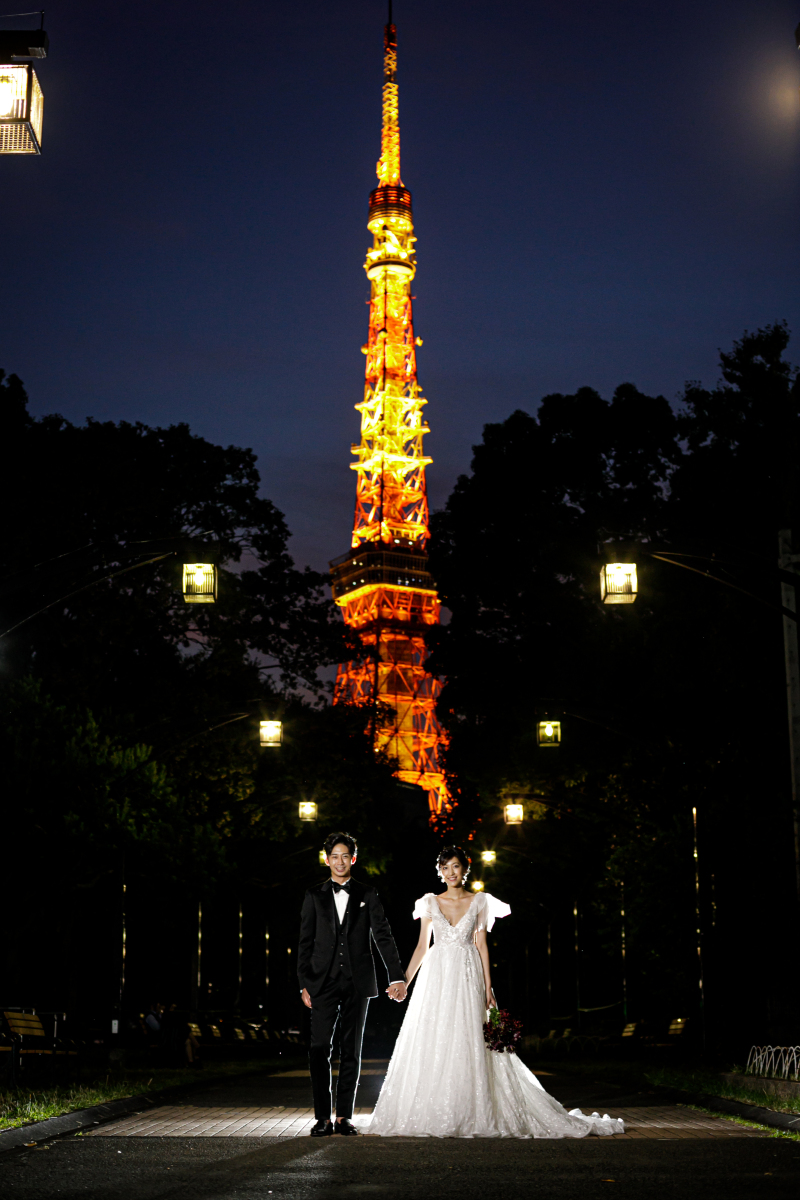 【洋装】東京タワー&芝公園ロケーションプラン