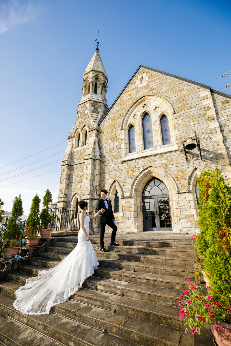 専門結婚式場で本番さながらの撮影を*《洋装》チャペルフォトプラン【サンライフガーデン平塚】