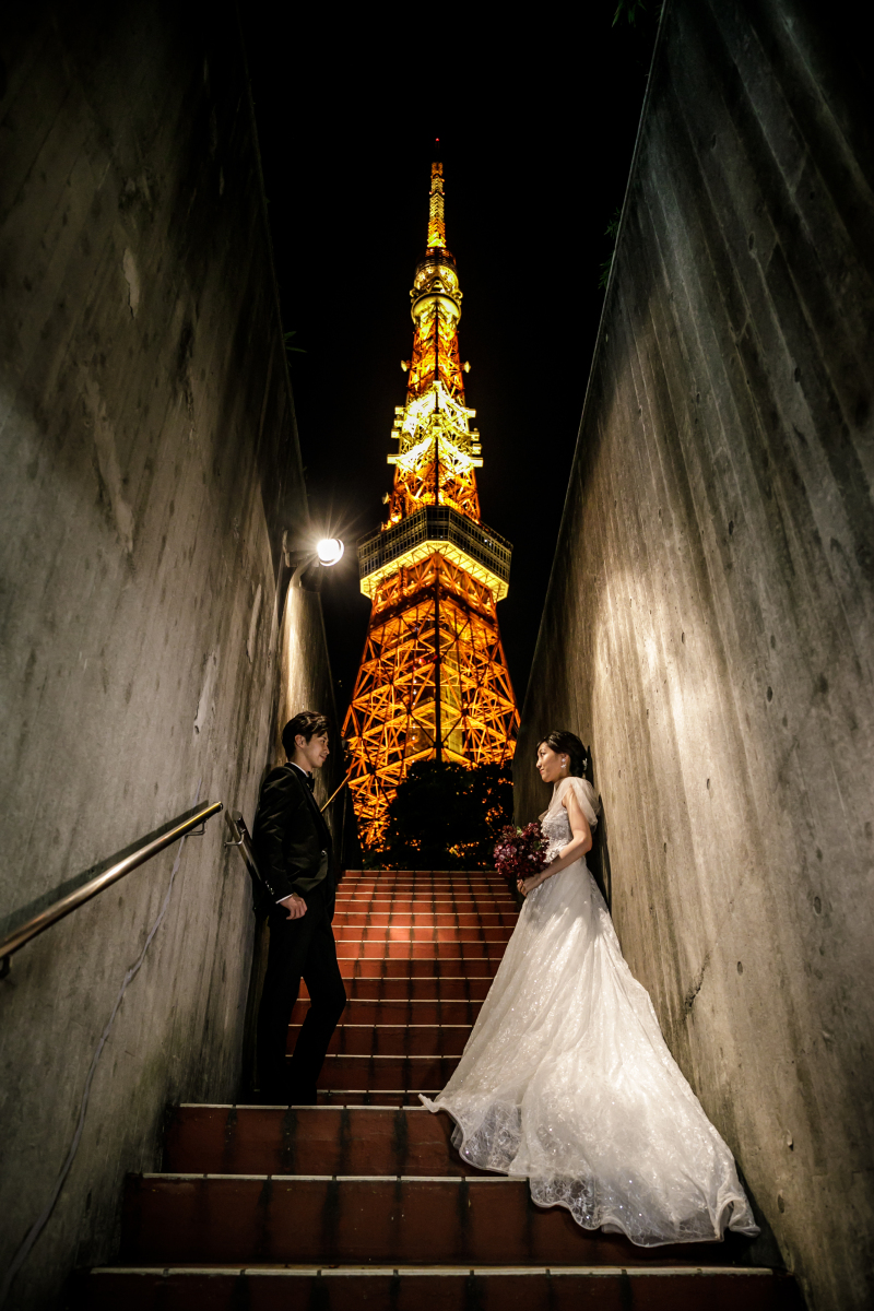 【洋装】東京タワー&芝公園ロケーションプラン